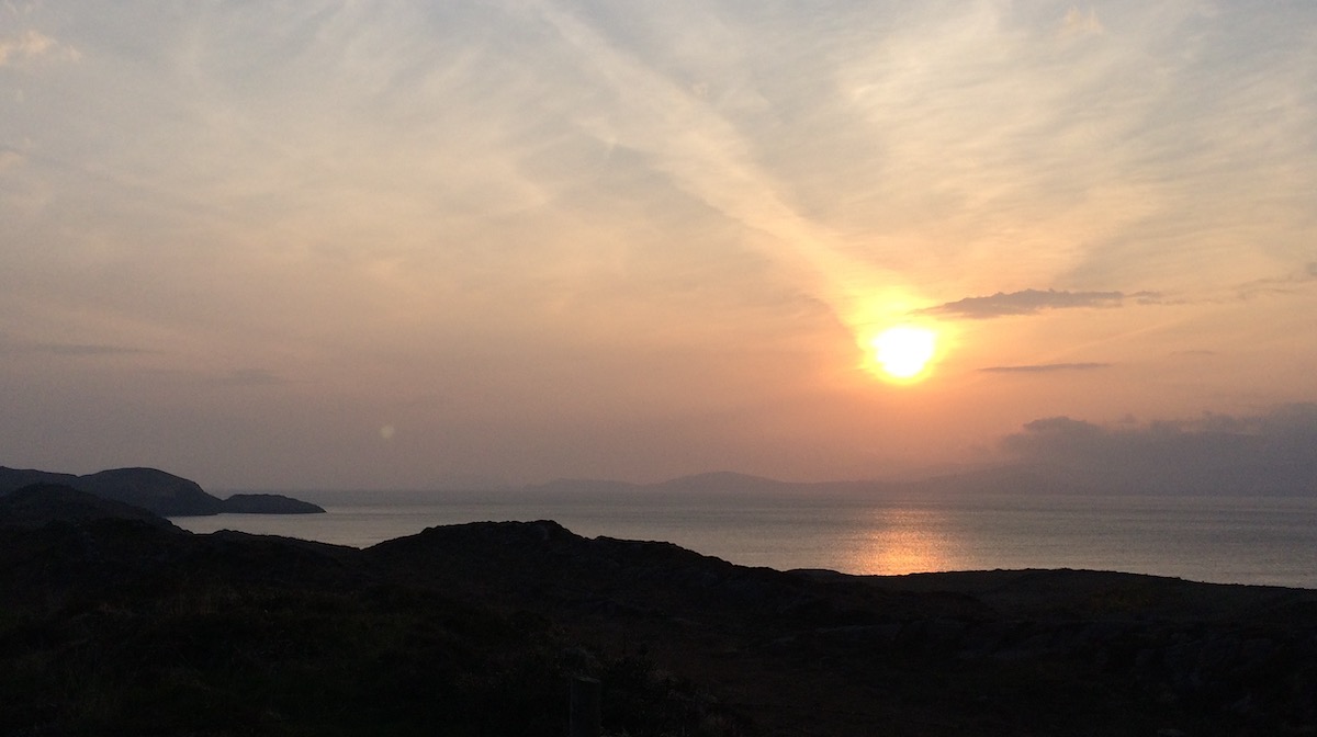 The view Pigeon House Beara Ireland